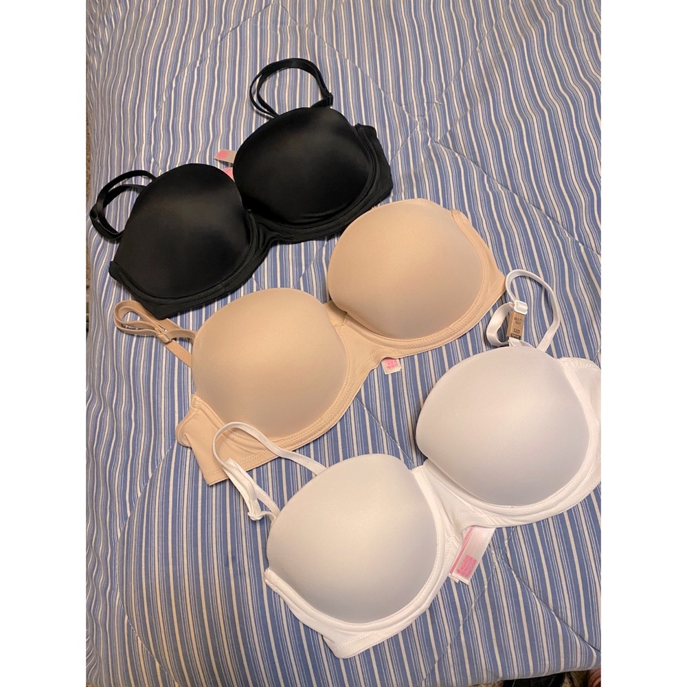 Victoria Secret PINK T-Shirt Pushup Bras